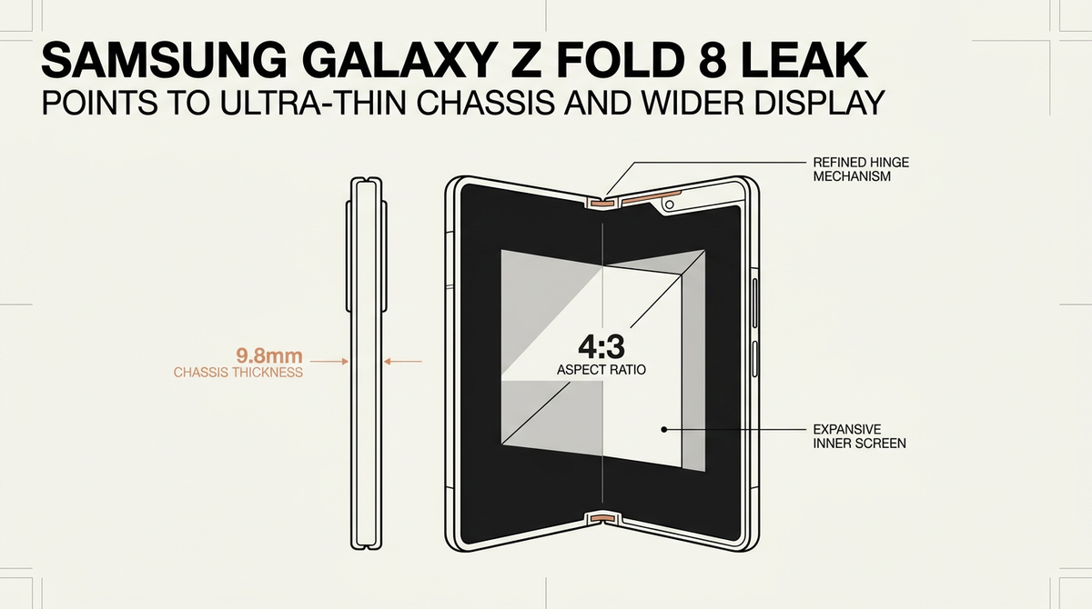 Galaxy Z Fold 8 leak
