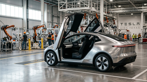 Tesla Cybercab mass production